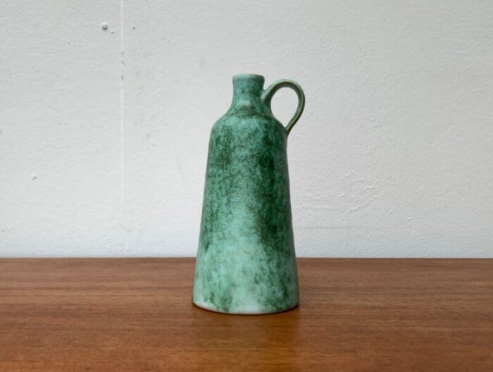 mid century east german gdr minimalist studio pottery carafe vase by kerstin ralf unterstab for kunsttoepferei unterstab ktu 1960s 13