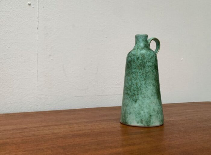 mid century east german gdr minimalist studio pottery carafe vase by kerstin ralf unterstab for kunsttoepferei unterstab ktu 1960s 5