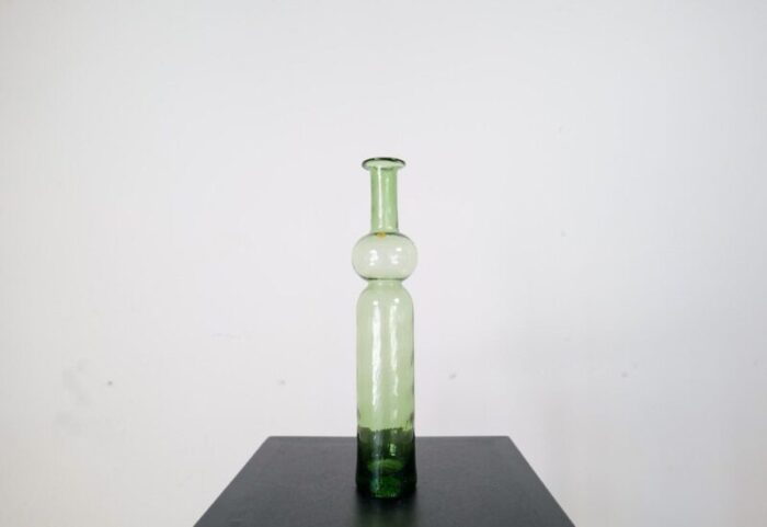 mid century finnish art glass bottle by nanny still for riihimaeki glass 1960s 4