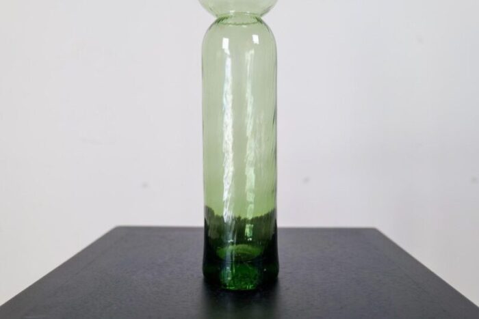 mid century finnish art glass bottle by nanny still for riihimaeki glass 1960s 7