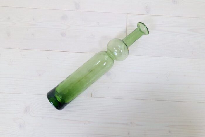 mid century finnish art glass bottle by nanny still for riihimaeki glass 1960s 8