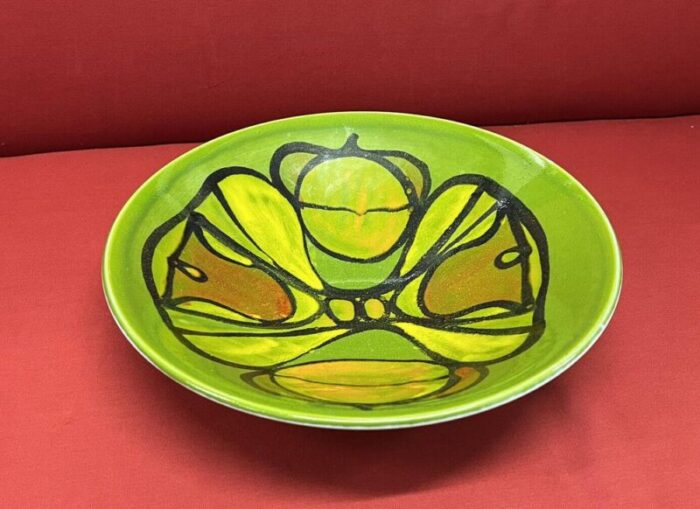 mid century fruit bowl from poole pottery 1