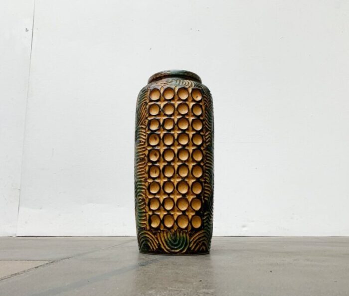 mid century german brutalist floor vase from duemler breiden 1960s 26