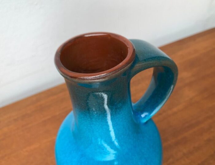 mid century german ceramic carafe vase by ursula beyrau for graeflich ortenburg keramik 1960s 4