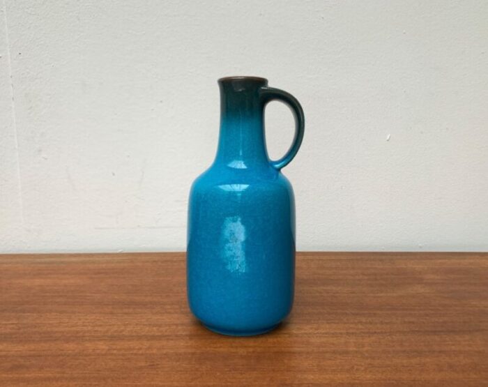 mid century german ceramic carafe vase by ursula beyrau for graeflich ortenburg keramik 1960s 9