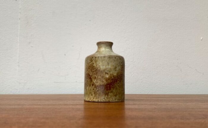 mid century minimalist pottery vase from ruscha west germany 1960s 1