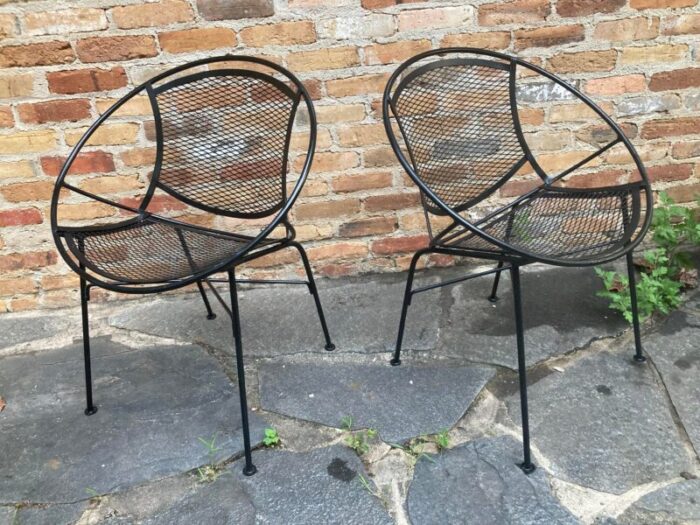 mid century modern salterini radar chairs a pair 2744