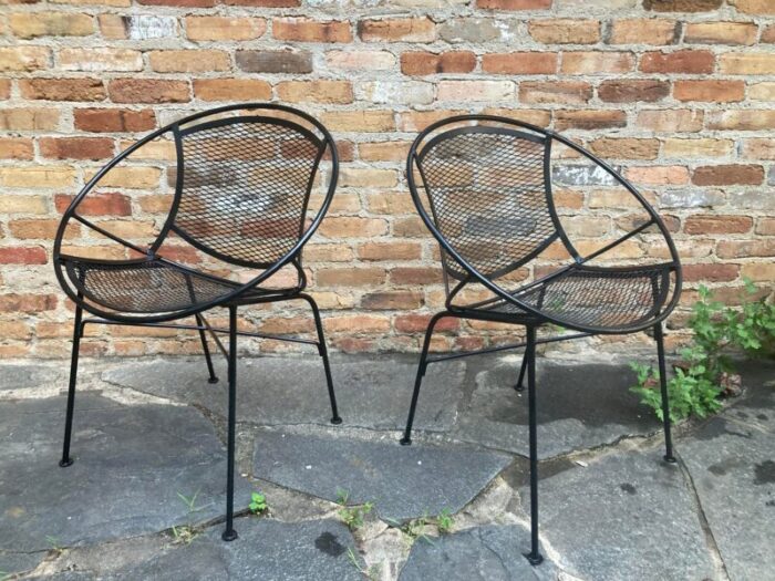 mid century modern salterini radar chairs a pair 4610