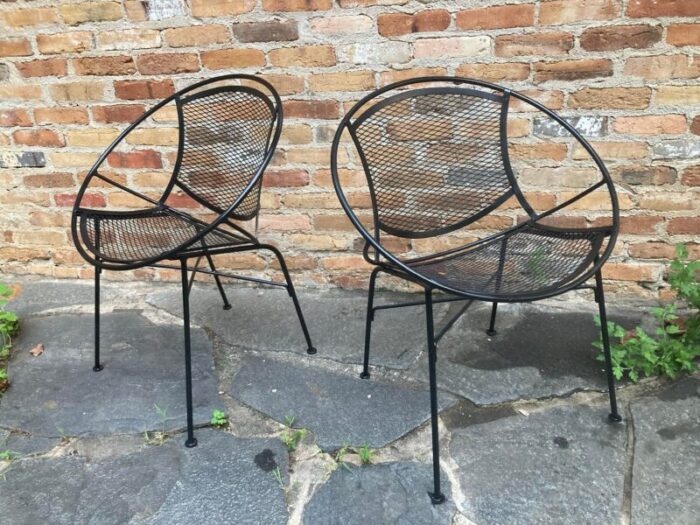 mid century modern salterini radar chairs a pair 5808