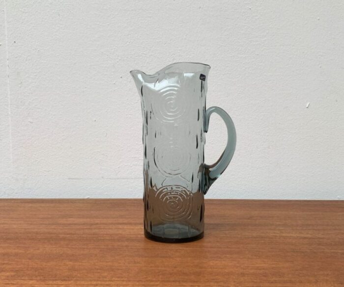 mid century swedish glass carafe from bjoerkshult 1