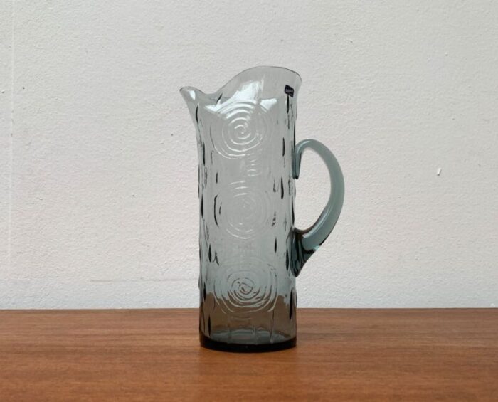 mid century swedish glass carafe from bjoerkshult 21