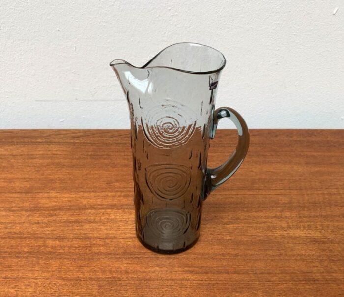 mid century swedish glass carafe from bjoerkshult 4