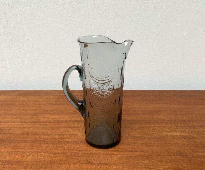 mid century swedish glass carafe from bjoerkshult 7