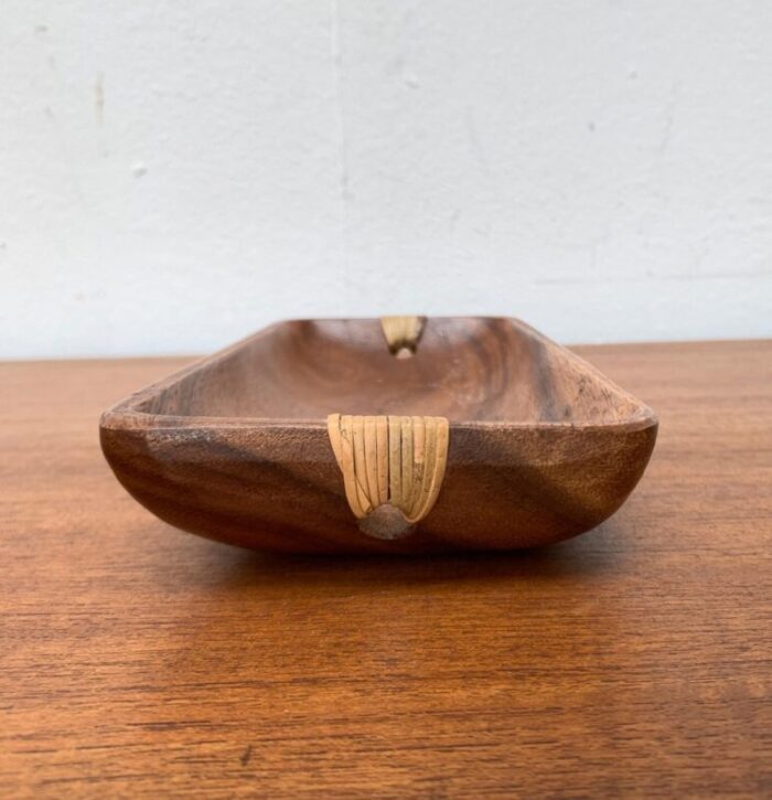 mid century teak bowl 1960s 3