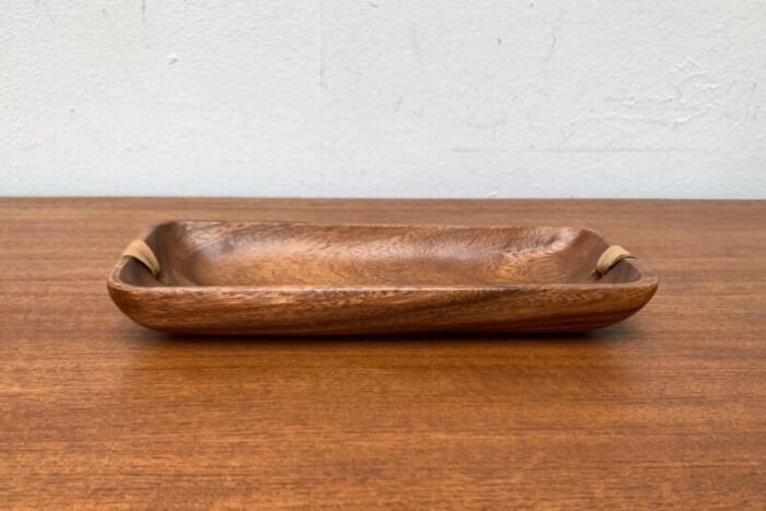 mid century teak bowl 1960s 8