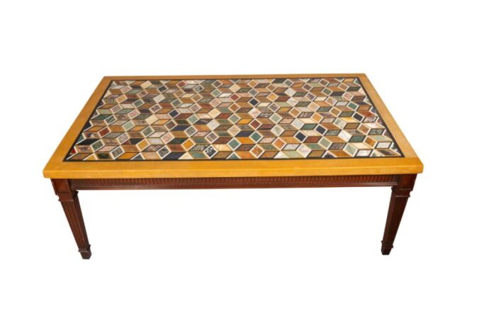 minton spidell marble coffee table 8965