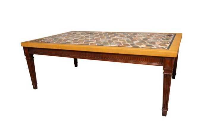 minton spidell marble coffee table 9181