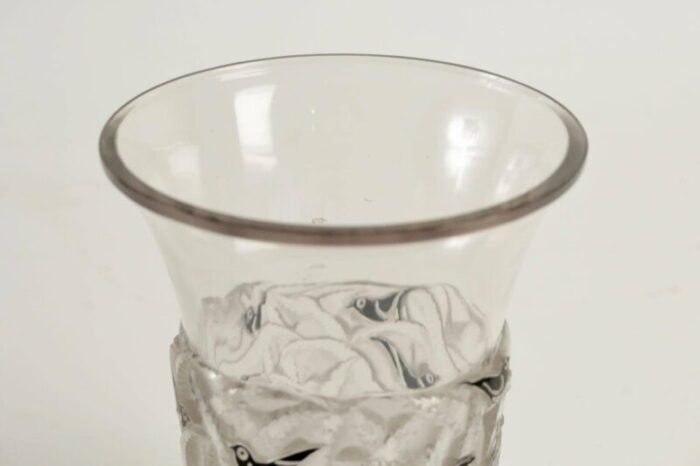 model 1056 borneo glass vase by rene lalique 1930s 3