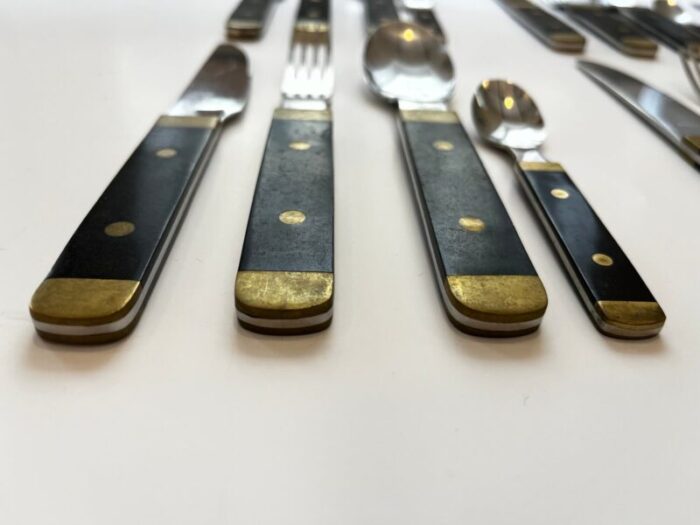 model viktor cutlery for six people from gense 1970s set of 24 3