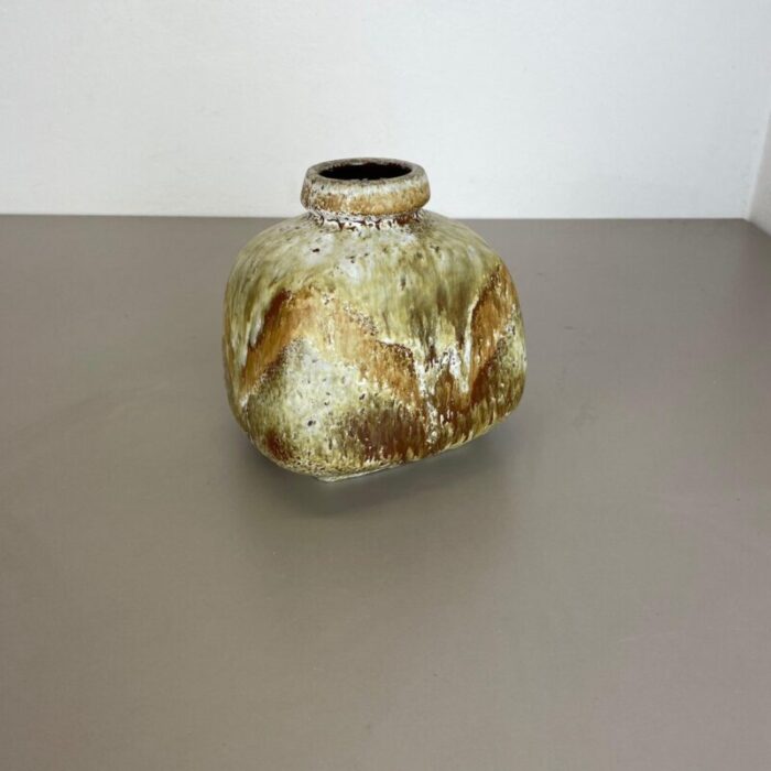 multi color pottery 814 fat lava vase by ruscha 1970s 3