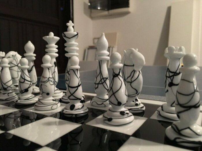 murano glass chessboard from simoeng italy 2