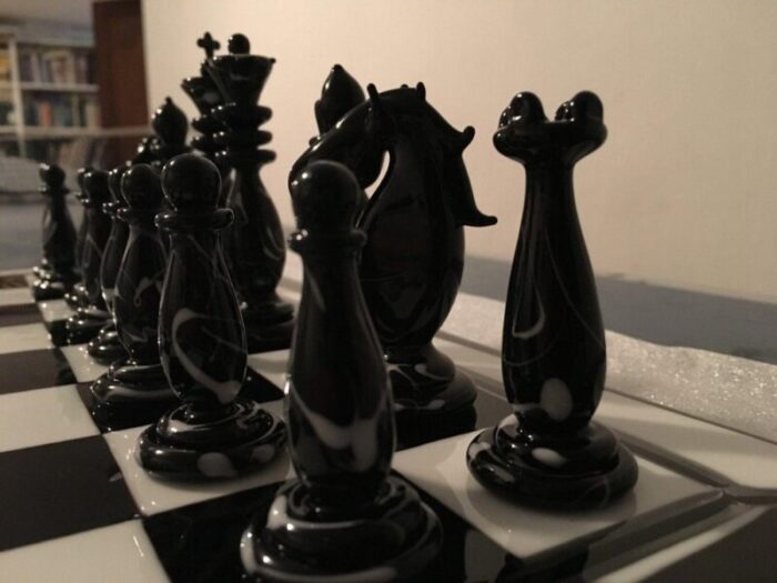 murano glass chessboard from simoeng italy 6