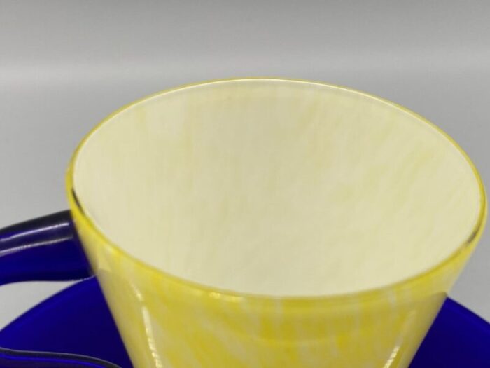 murano glass cup by ivan baj for arcade italy 4