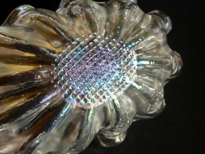 murano glass shell shaped bowl by ercole barovier 1940s 7