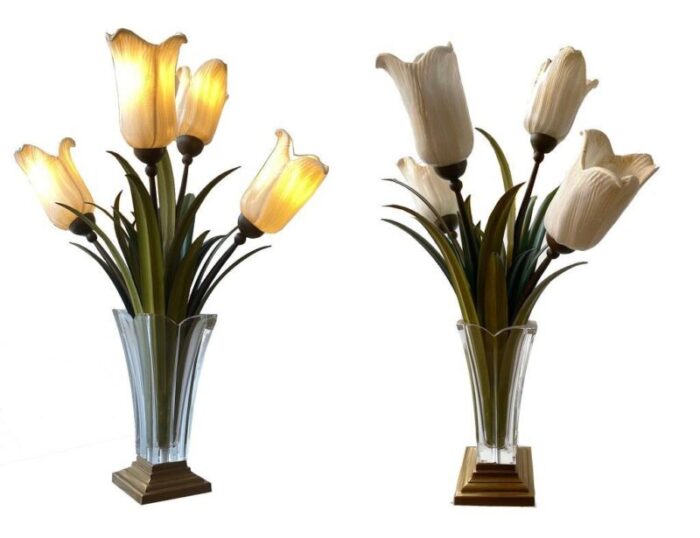 murano tulip table lamp 3662