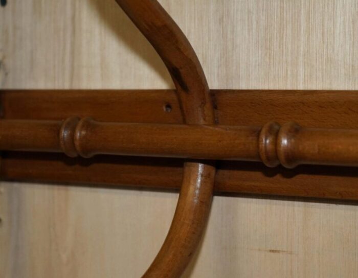 original 1900s thonet bentwood coat rack exquisite craftsmanship must see 11