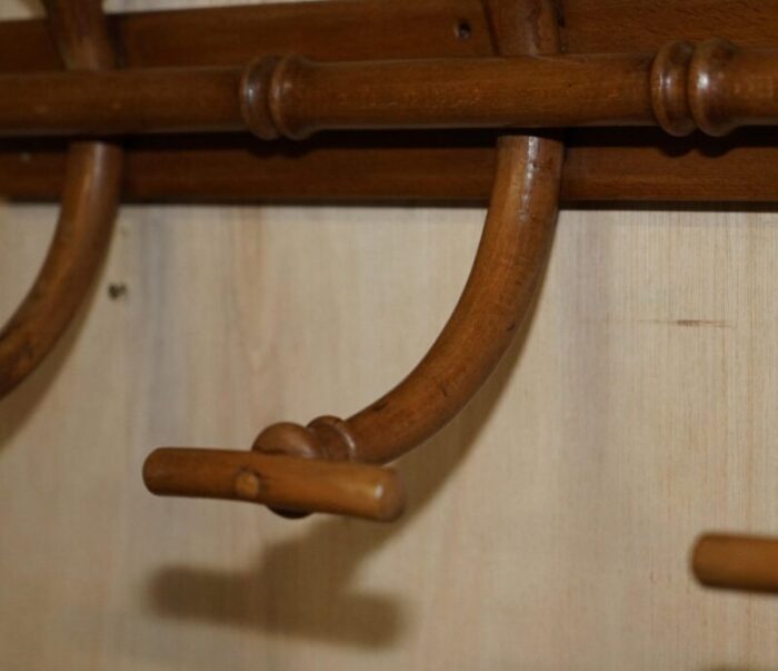 original 1900s thonet bentwood coat rack exquisite craftsmanship must see 12