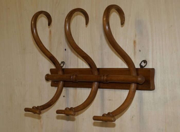 original 1900s thonet bentwood coat rack exquisite craftsmanship must see 17