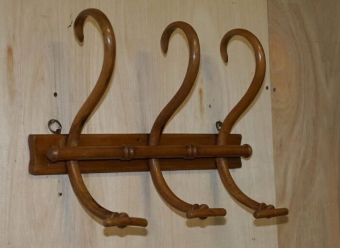 original 1900s thonet bentwood coat rack exquisite craftsmanship must see 18