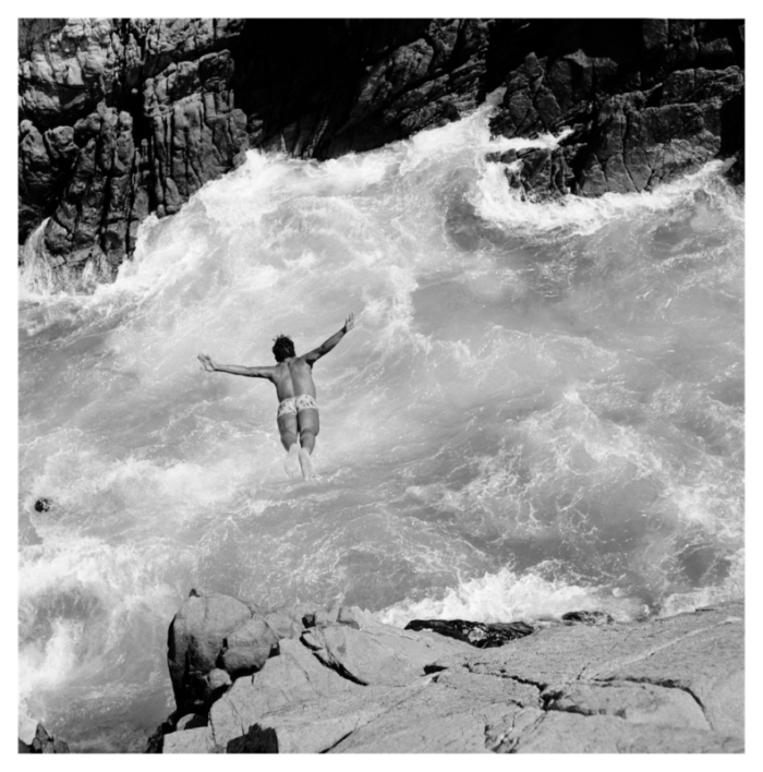 pacific diver 1950s silver gelatin fibre print 5625