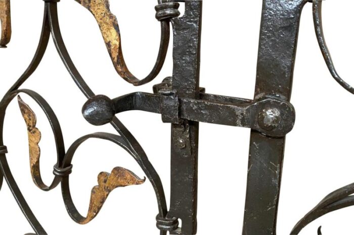 pair of 17th century italian iron gates 5155