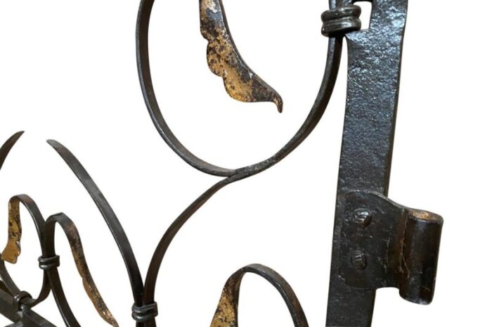 pair of 17th century italian iron gates 6684