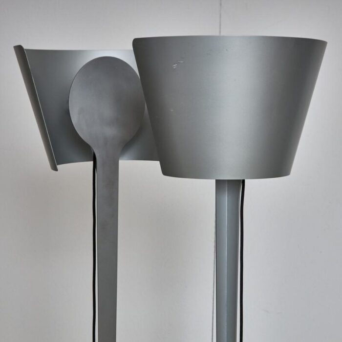 pallucco floor lamp in aluminum 5766