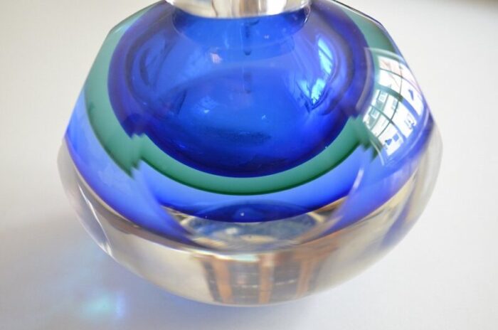 perfume flacon in murano glass by michele onesto 1980s 6