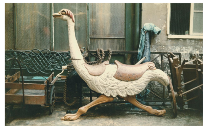 peter cornelius paris ostrich from the paris in color series 1956 8065