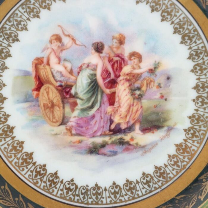 plates attributed to a kauffmann set of 4 4