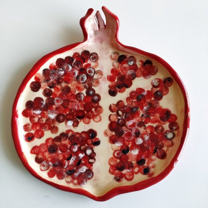 pomegranate platter by federica massimi 1