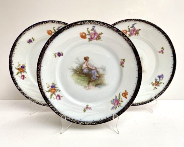 porcelain plates from rosenthal germany set of 3 1