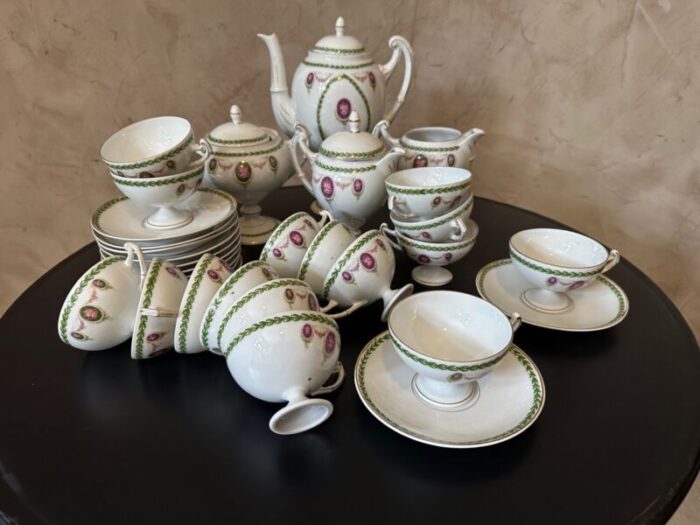 porcelain service 1930 set of 20 3