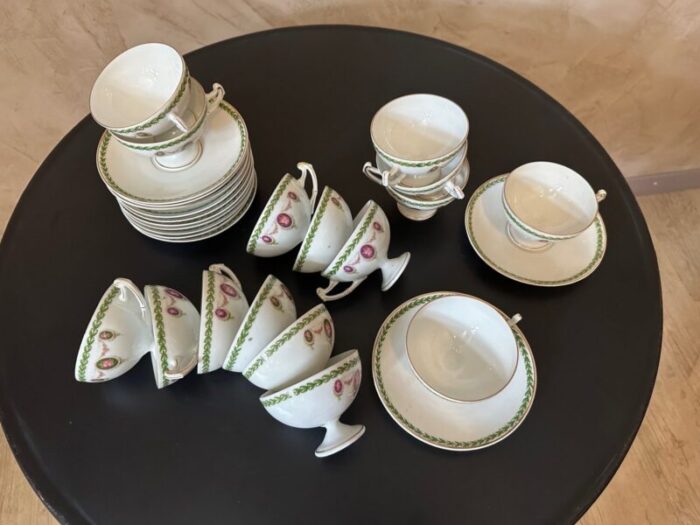 porcelain service 1930 set of 20 6