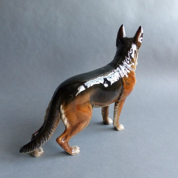 porcelain shepherd figure by krobek for goebel 1973 4