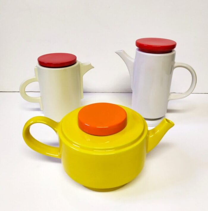 postmodern ceramic set from sic 1970s set of 5 3