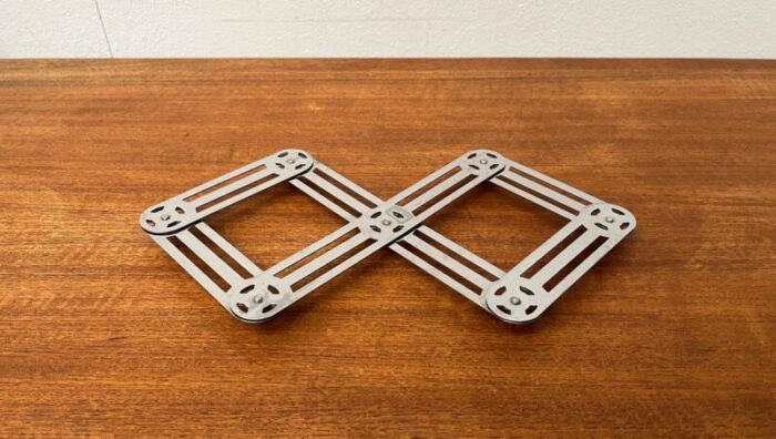 postmodern german metal extendable trivet coaster from zack 4