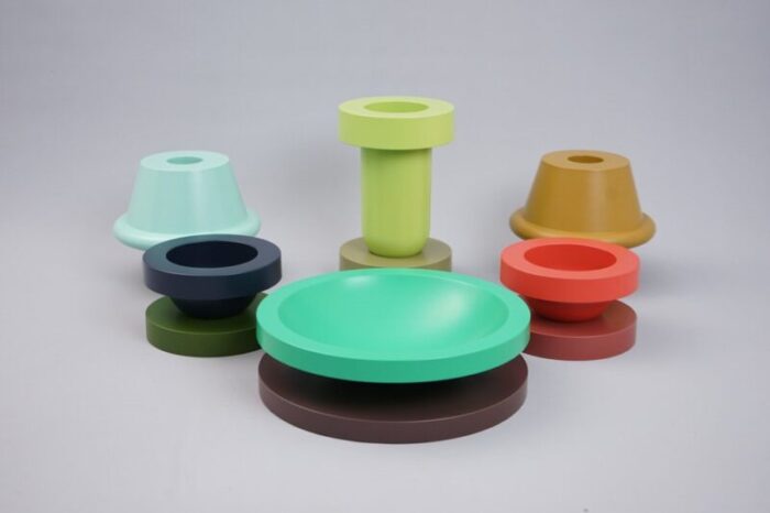 postmodern vase mirto by ettore sottsass for marutomi 1997 6