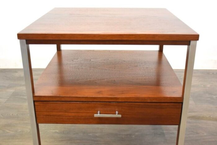 refinished walnut nightstands by paul mccobb a pair 3899