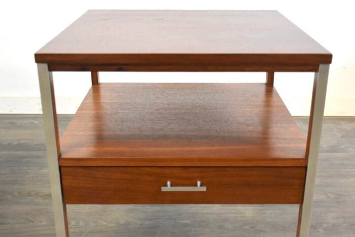 refinished walnut nightstands by paul mccobb a pair 9071